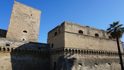 Bari Castle is a medieval castle located in southern Italy. Italian: Castello di Bari. Swabian...