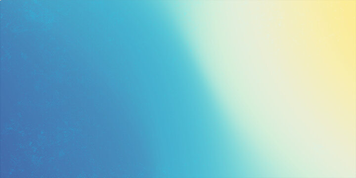 Abstract blurred gradient mesh background in blue and yellow colors of national flag of Ukraine. Poster or banner template.