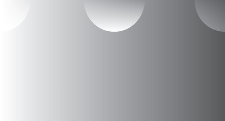 Abstract Gradient Background with Soft Rounded White and Gray Shapes.