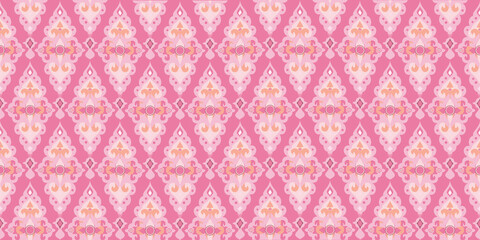 Pink Orchid Siam Pattern