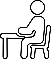 Teaching classroom icon, Students who learn and grow on their own with various subjects. Education content vector, Teachers, Professors, , education, books, instruct, knowledge and pedagogy icons