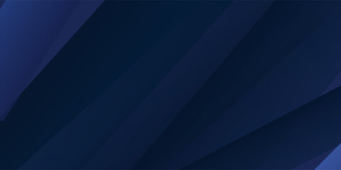 Modern dark blue paper background with dark 3d layered line triangle