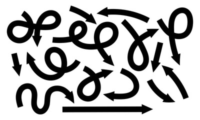 arrows collection with various directions