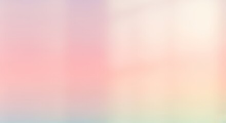 Obraz premium Soft pastel gradient background with gentle pink, purple, and cream tones, perfect for modern design, web, or presentation templates.
