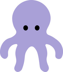 purple octopus