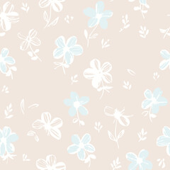 Floral Seamless Pattern – Elegant Botanical Background Design