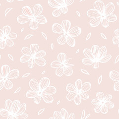 Floral Seamless Pattern – Elegant Botanical Background Design