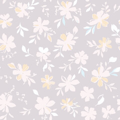 Floral Seamless Pattern – Elegant Botanical Background Design