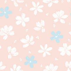 Floral Seamless Pattern – Elegant Botanical Background Design