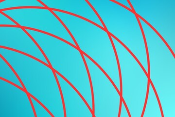 Arc Pattern with Flowing Lines and Geometric Curves, Abstract Background, and wallpaper
