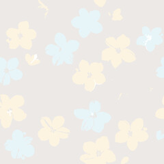 Floral Seamless Pattern – Elegant Botanical Background Design