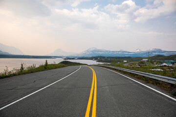 road in the mountains