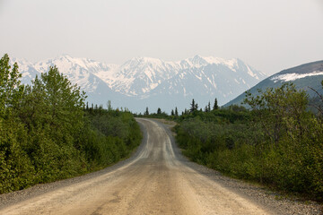 road in mountains