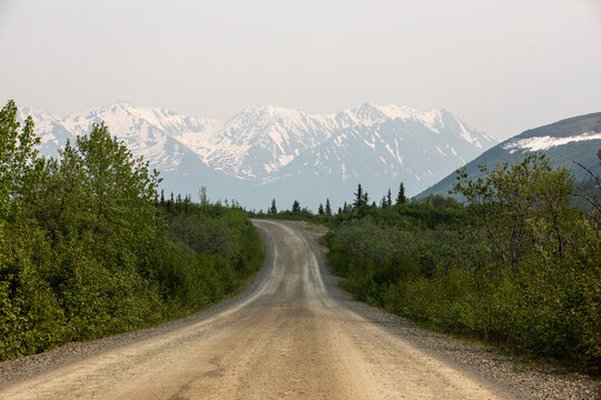 road in mountains