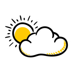 Cloud Sun Icon
