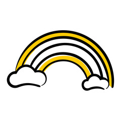 Obraz premium Rainbow Icon