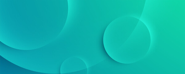 Abstract Blue Bubble Background with Light and Wave Design
