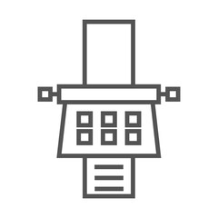 Typewriter  icon design