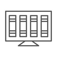 Library  icon design