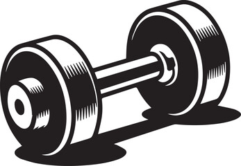  Vector dumbbell Icon