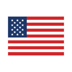 Historic 20-Star American Flag (1818-1819)