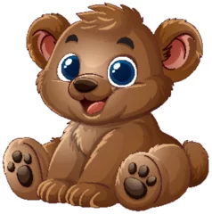  Adorable Baby Bear Illustration © GraphicsRF