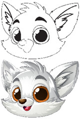 Cute Baby Animal Vector Illustration