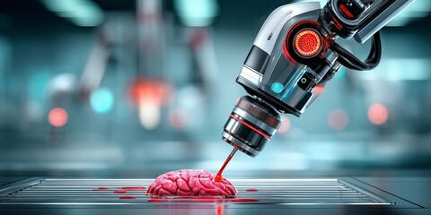 Robotic neurosurgery technology merges cybernetics with brain science