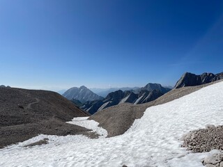 Wanderung Zugspitze Deutschland Österreich
