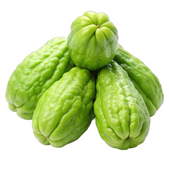 Fototapeta premium fresh green walnut