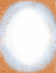 orange blue colorful abstract illustration, background, wallpaper, card invitation design