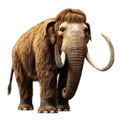 Obraz premium Woolly Mammoth Prehistoric Beast Ice Age Animal