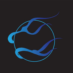 blue fire japanese flame tattoo traditional