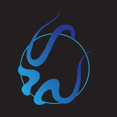 blue fire japanese flame tattoo traditional