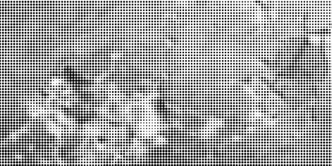 Basic halftone dots effect in black and white color. Halftone effect. Dot halftone. Black white halftone.Background with monochrome dotted texture. Polka dot pattern template. circle dot