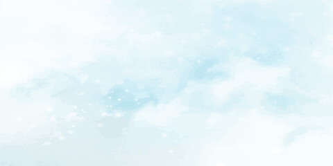 Summer Heaven: Blue Sky with White Clouds on a Bright, Colorful Morning of Perfect Weather. Morning Glory: Blue Sky and Fluffy White Clouds in a Clear Summer Day Filled with Natural Beauty.