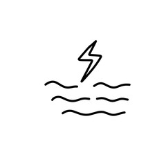 Alternative energy source icon