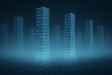 This pattern suits tech company promotions (focusing on data), big - data service showcases, or cloud - computing themed designs, representing data scale and technological computing power