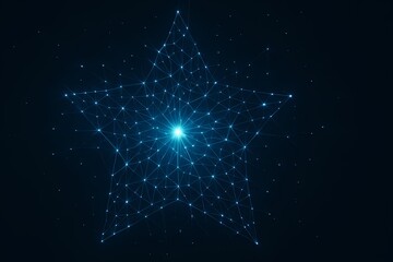 This pattern suits tech product promotions (like space - related tech), sci - fi themed content creation, or innovation - concept displays, representing cosmic exploration and data connections.