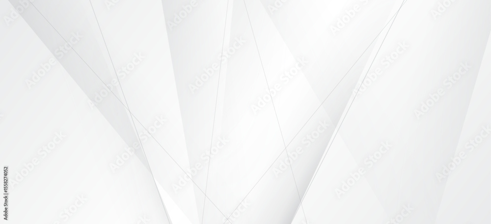 Poster background abstract white color design. clean style template. line art texture graphic. layout poste