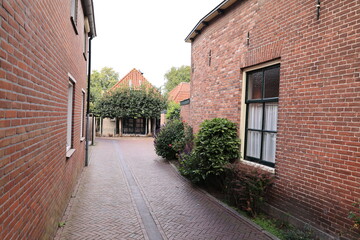 Blick in die Altstadt von Harderwijk in der Niederländischen Provinz Gelderland	