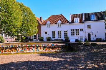 Blick in die Altstadt von Harderwijk in der Niederländischen Provinz Gelderland	