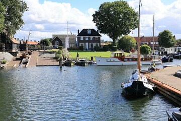 Blick in die Altstadt von Harderwijk in der Niederländischen Provinz Gelderland	