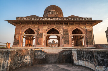 Jahaz Mahal or Ship Palace in Mandu, Madhya Pradesh, India