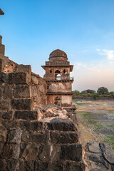 Jahaz Mahal or Ship Palace in Mandu, Madhya Pradesh, India