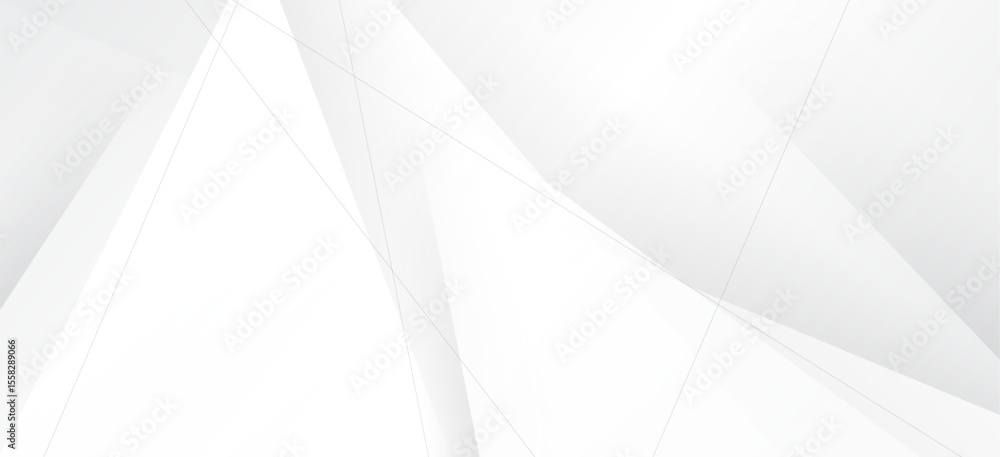 Poster background abstract white color design. clean style template. line art texture graphic. layout poste