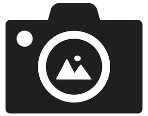 Camera icon vector illustration design on white background