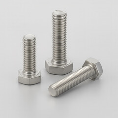Precision CNC Machined Stainless Steel Hex Bolts, Fully Threaded Industrial Fasteners