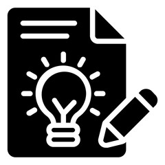 Design Icon in Solid Style