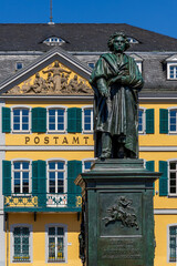 Beethoven vor dem Postamt. Bonn